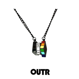 Open image in slideshow, Rubik‘s cube necklace
