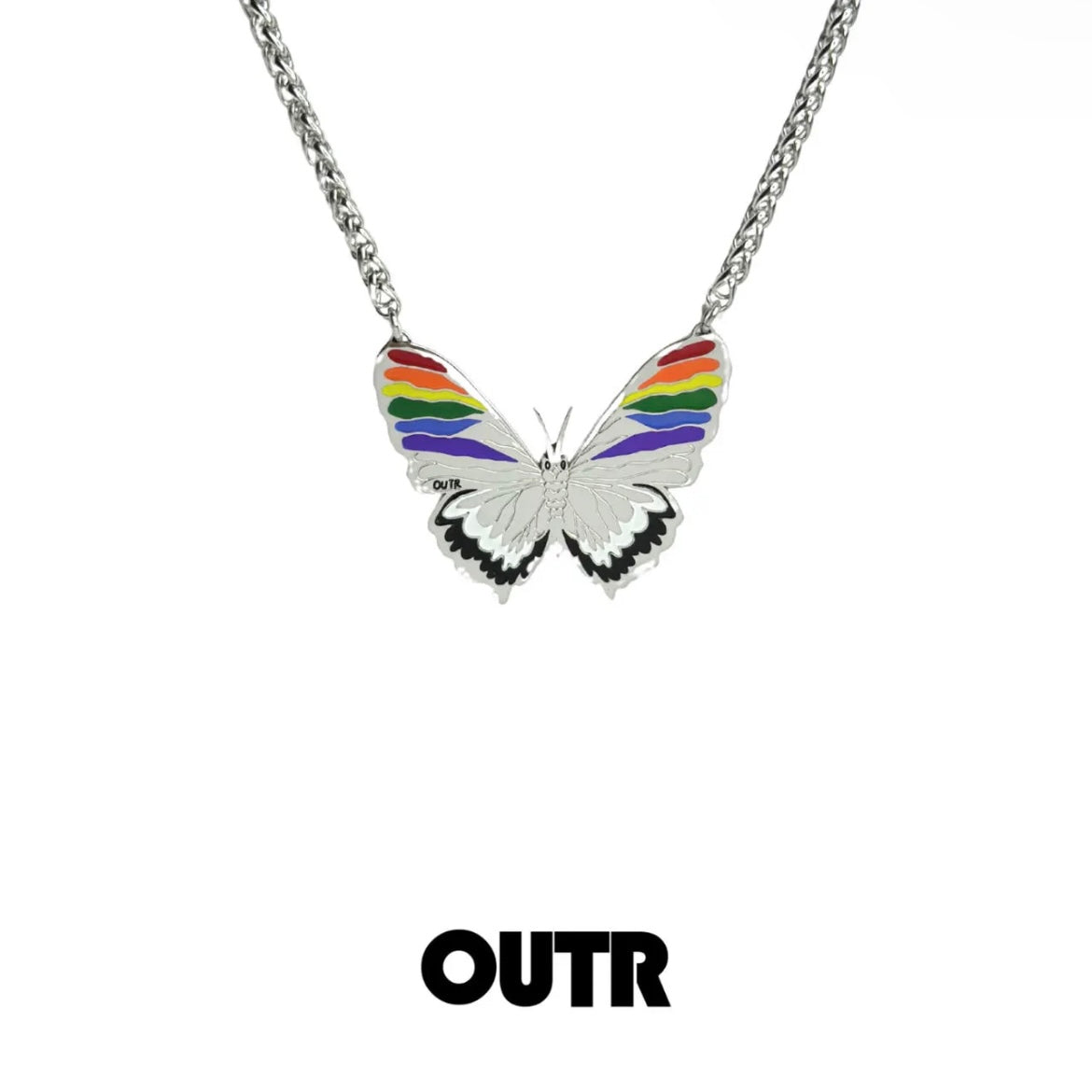 Rainbow Wings necklace