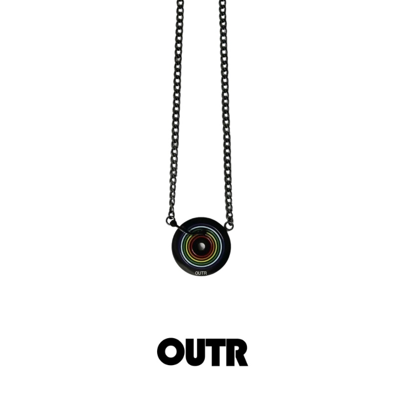 Rainbow First Love Record Necklace