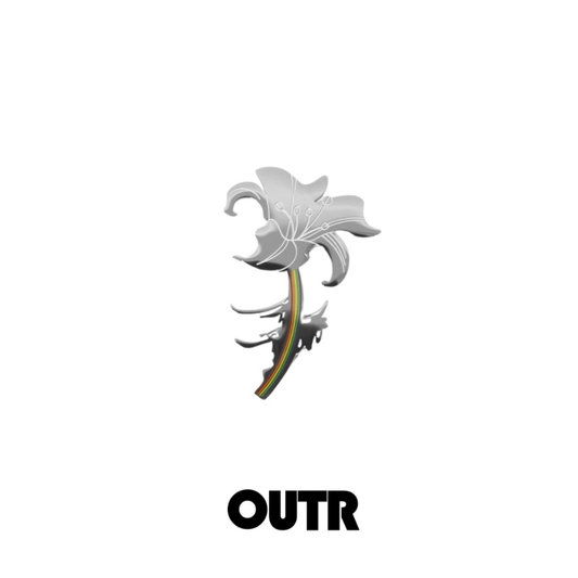 OUTR Blossoming Lily brooch, Pride-inspired accessory and LGBTQ gift image