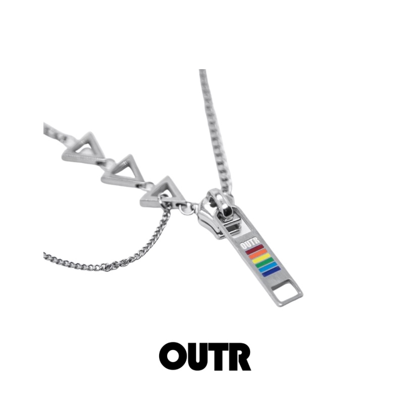 "Unzip and Come Out" Necklace