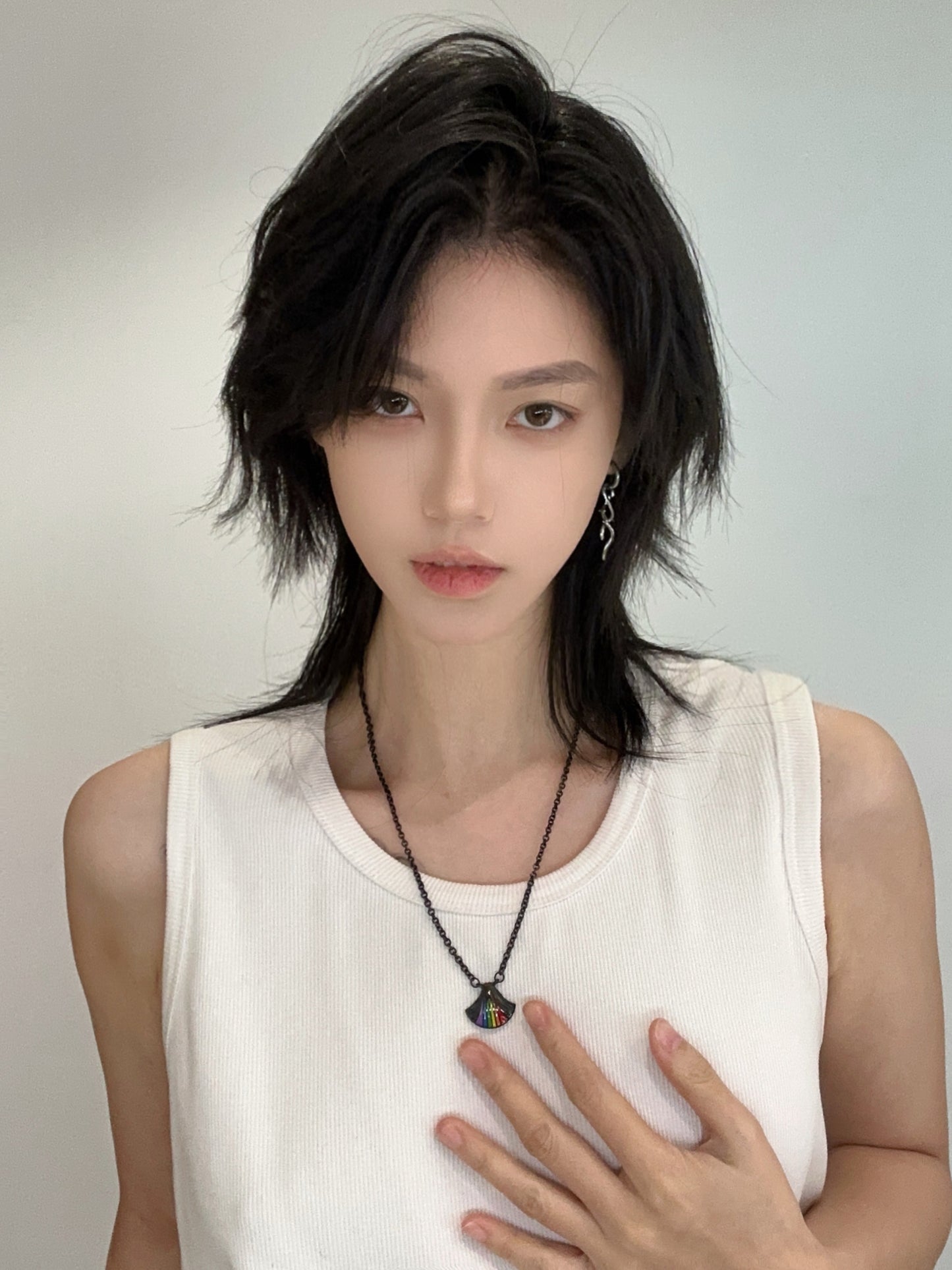 “Rainbow Volcano” Necklace