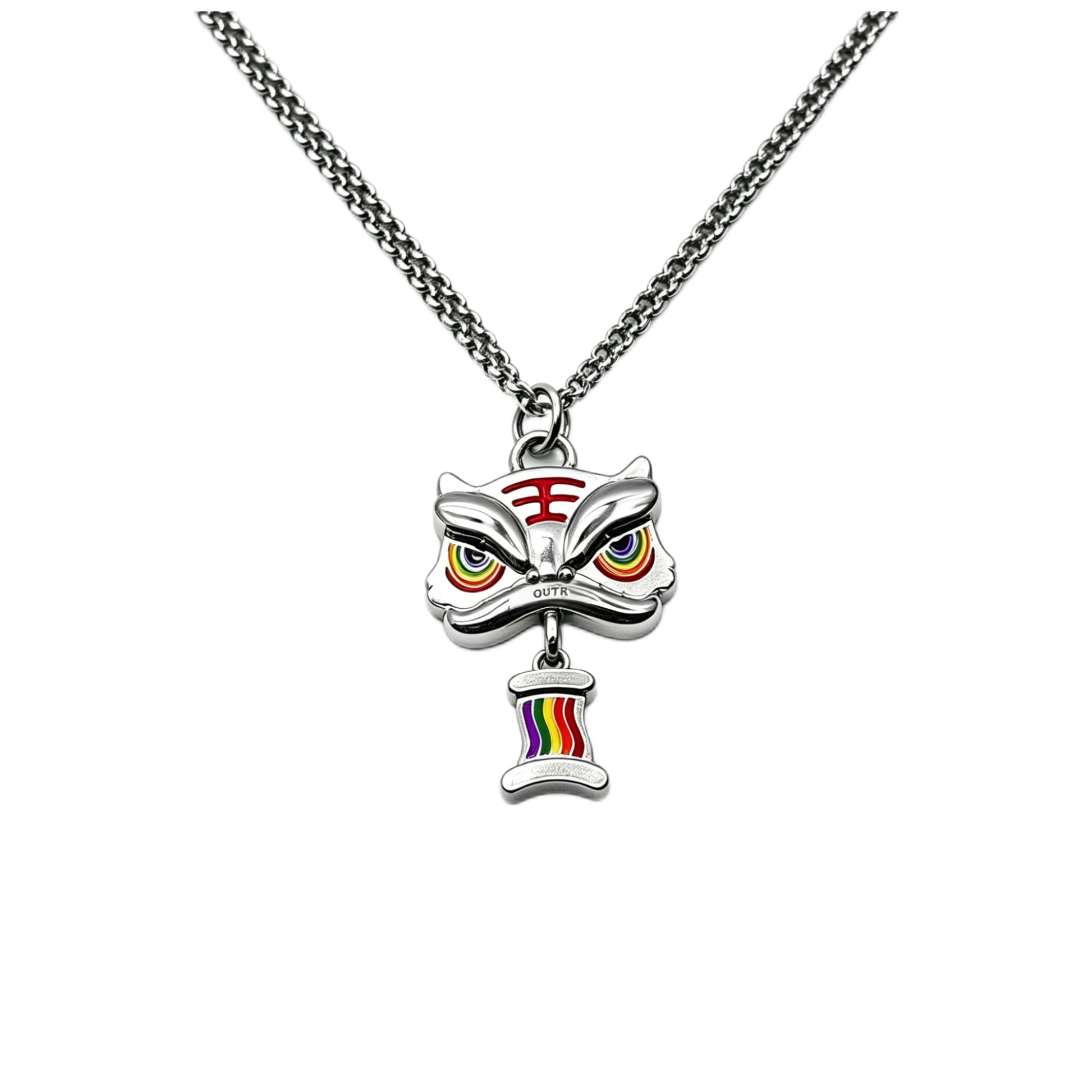 OUTR Tiger Zodiac Necklace, Pride-inspired jewelry gift image