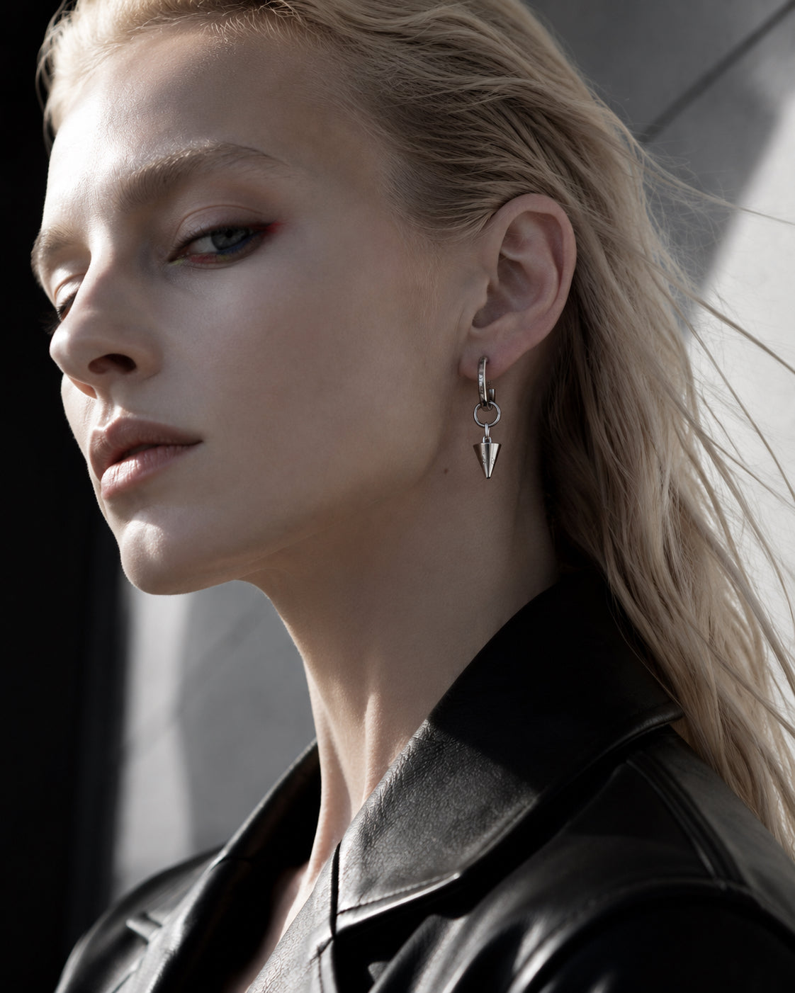 OUTR PRIDE STUDS, contemporary inclusive earrings detail