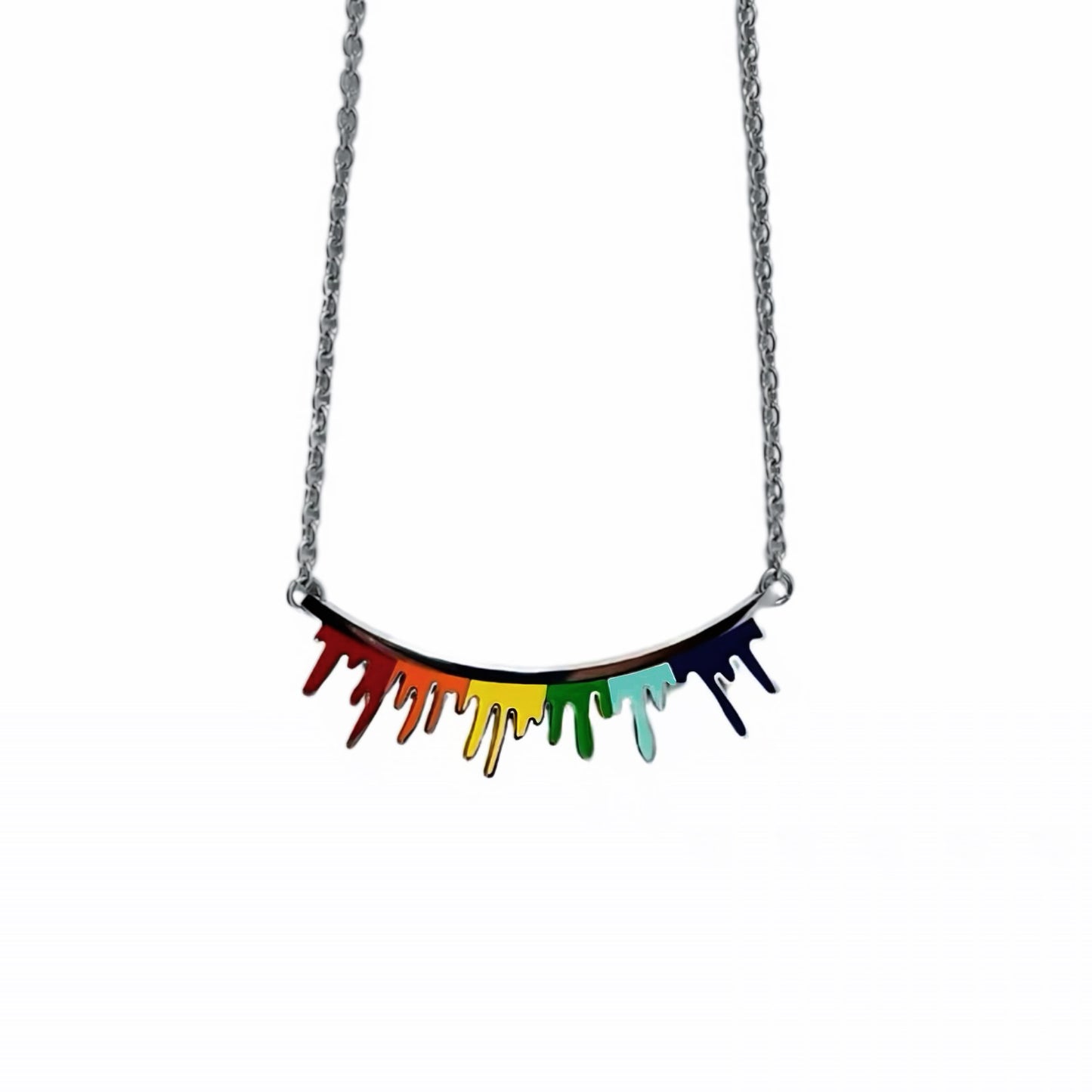 RAINBOW CASCADE NECKLACE