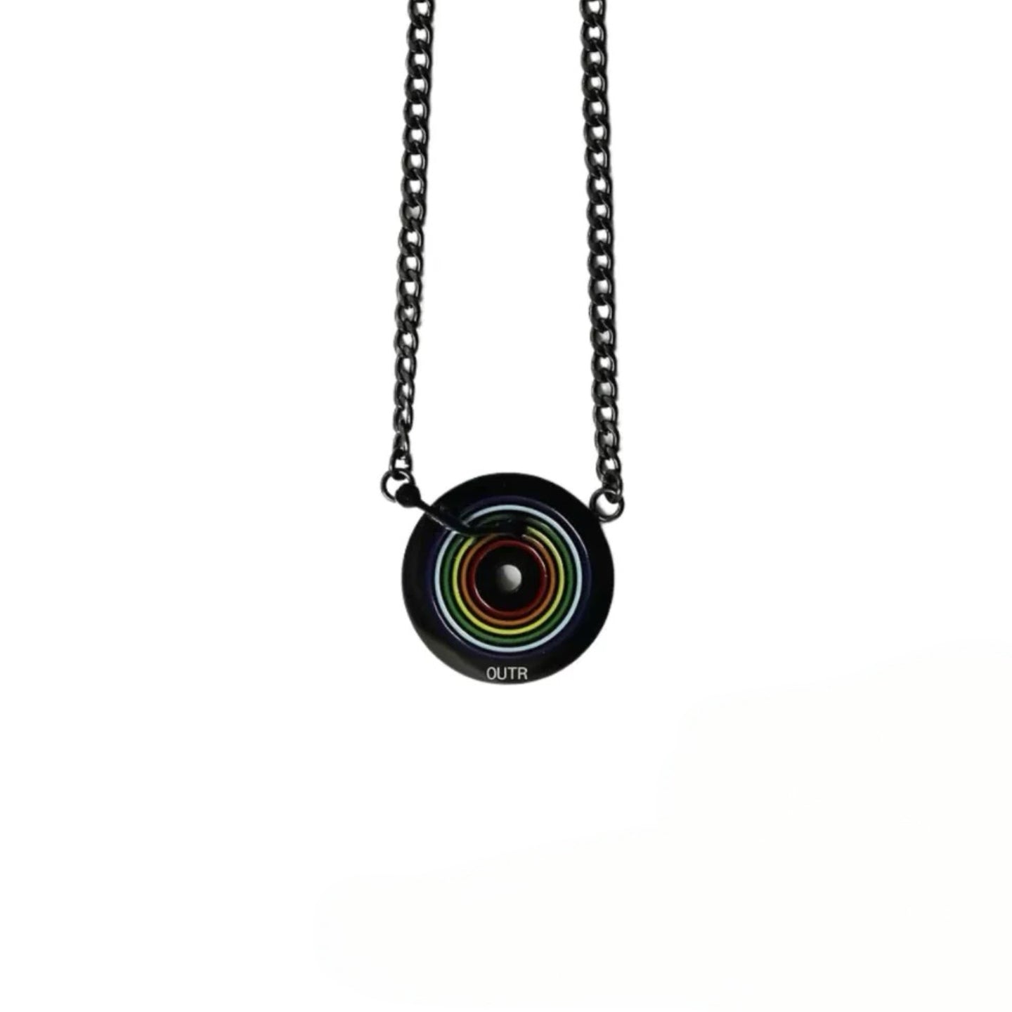 RAINBOW VINYL NECKLACE