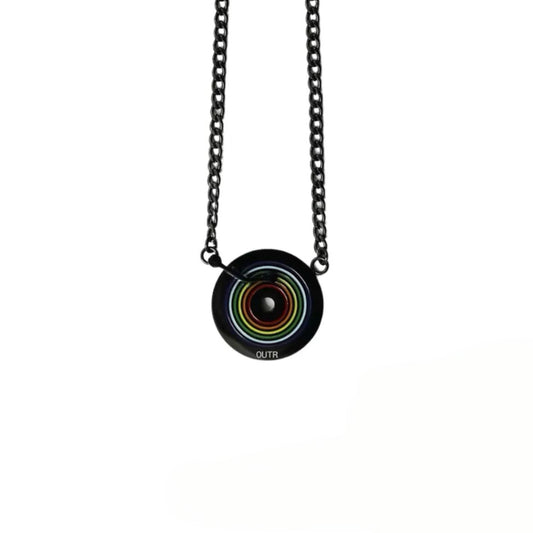 RAINBOW VINYL NECKLACE