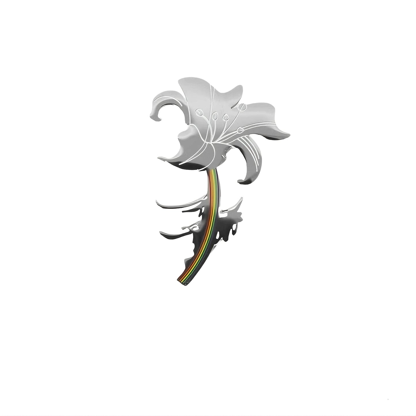RAINBOW BLOOM BROOCH