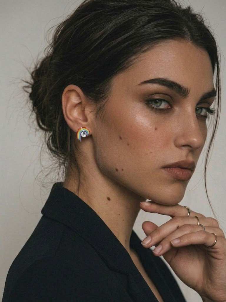 RAINBOW ARC STUDS