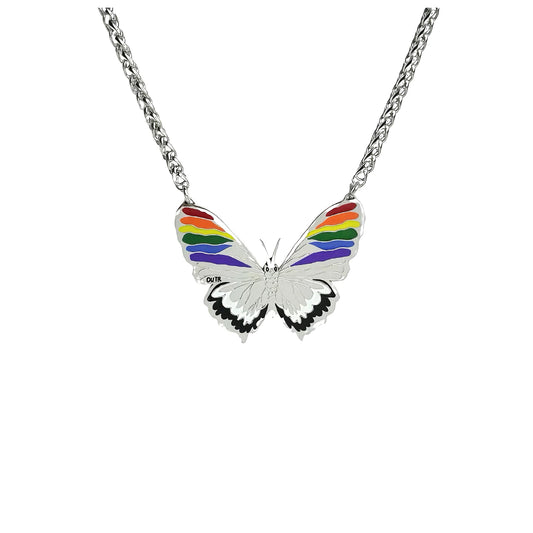 RAINBOW WINGS NECKLACE