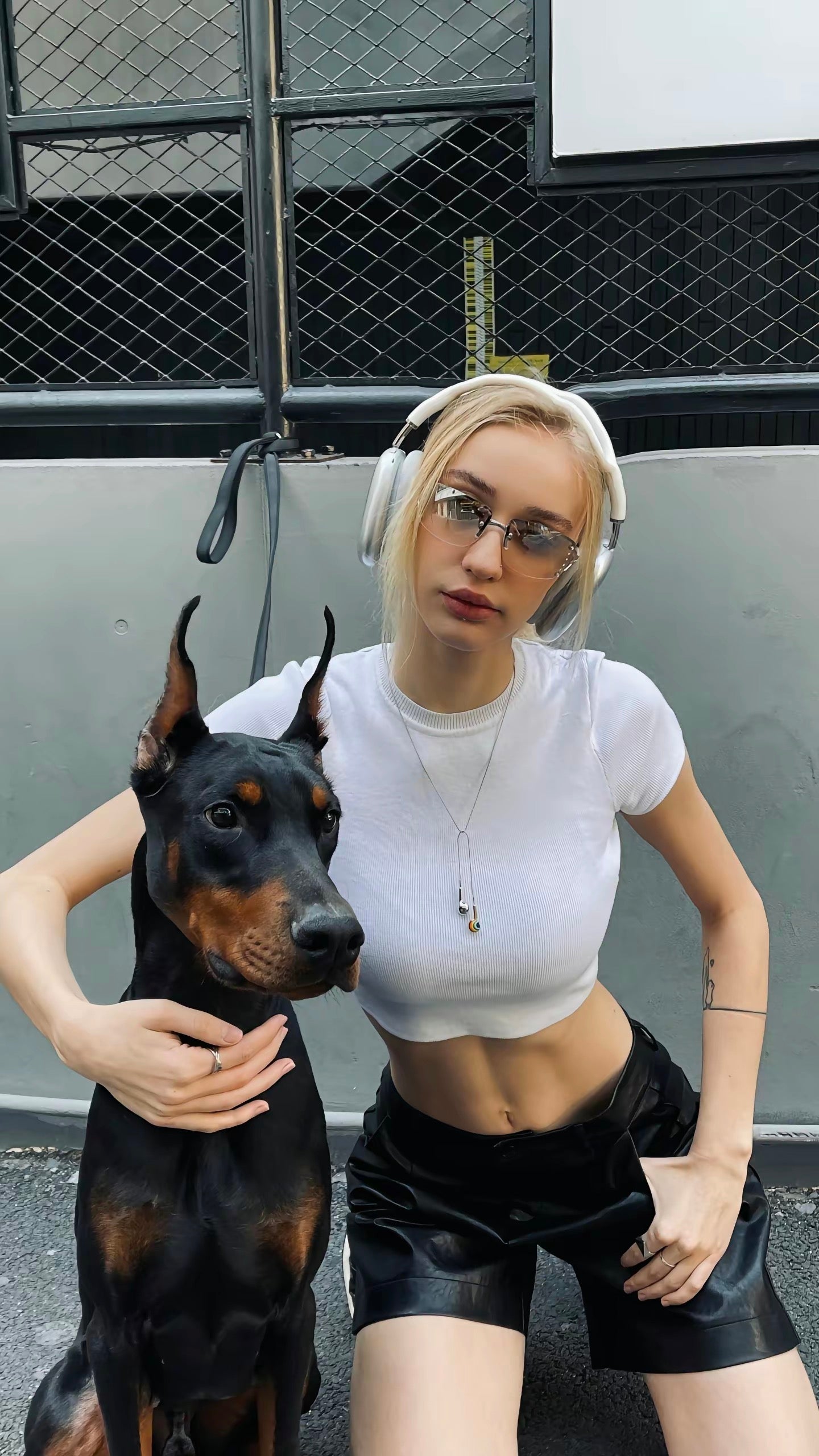 OUTR Rainbow Earphones Necklace, Pride-inspired self-expression accessory