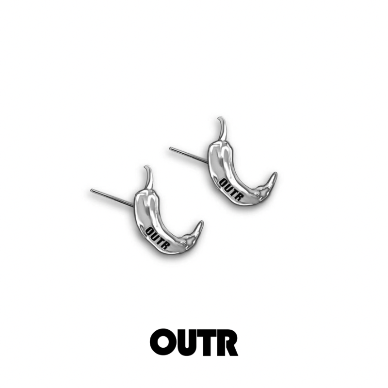 OUTR Chili Pepper Earrings, LGBTQ gift earrings image