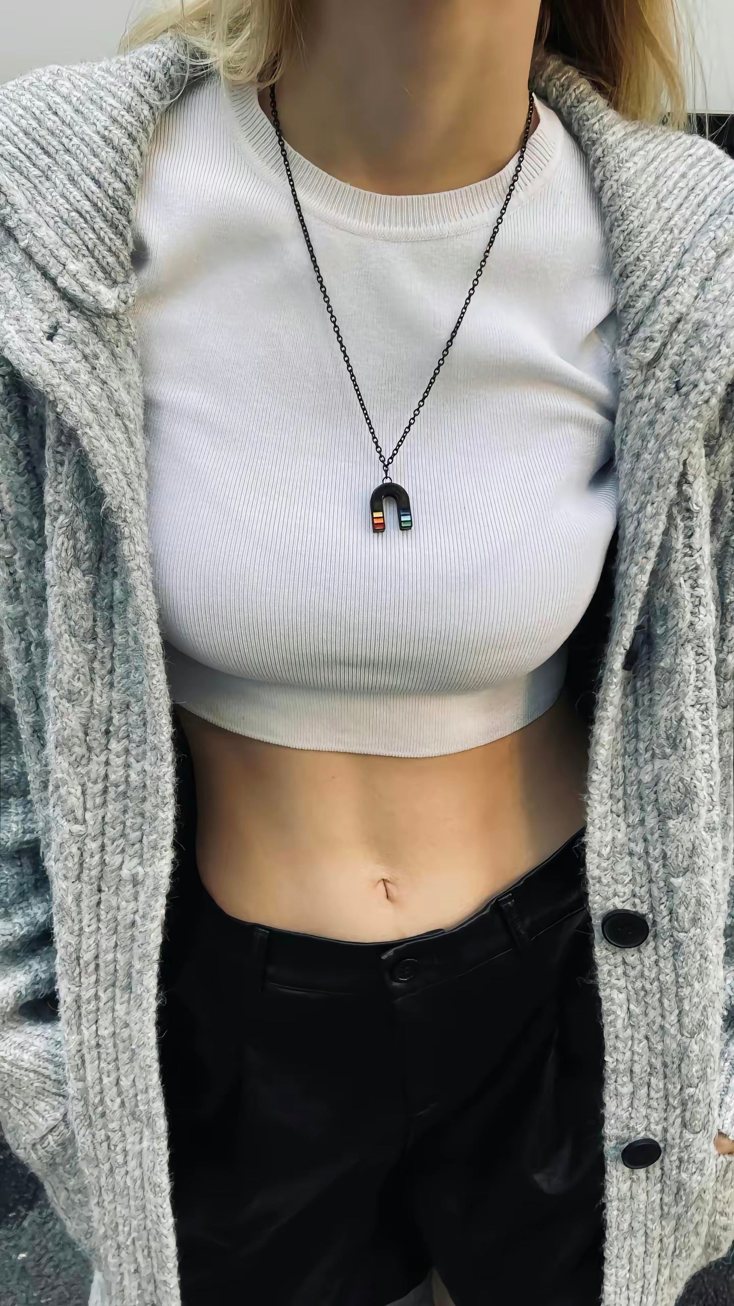 Same-Sex Attraction Magnet Necklace