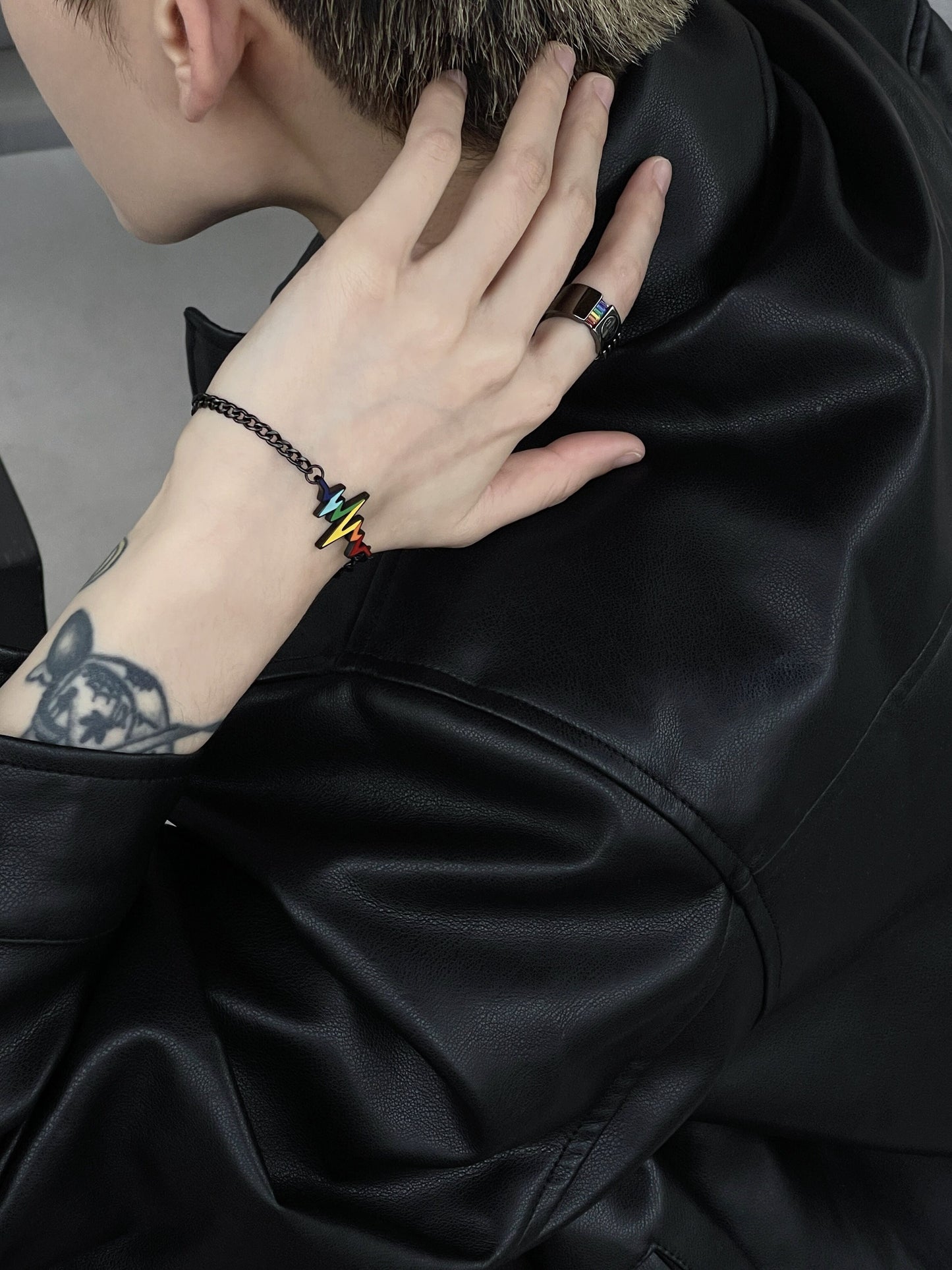 OUTR Pulse Bracelet, Pride-inspired self-expression jewelry