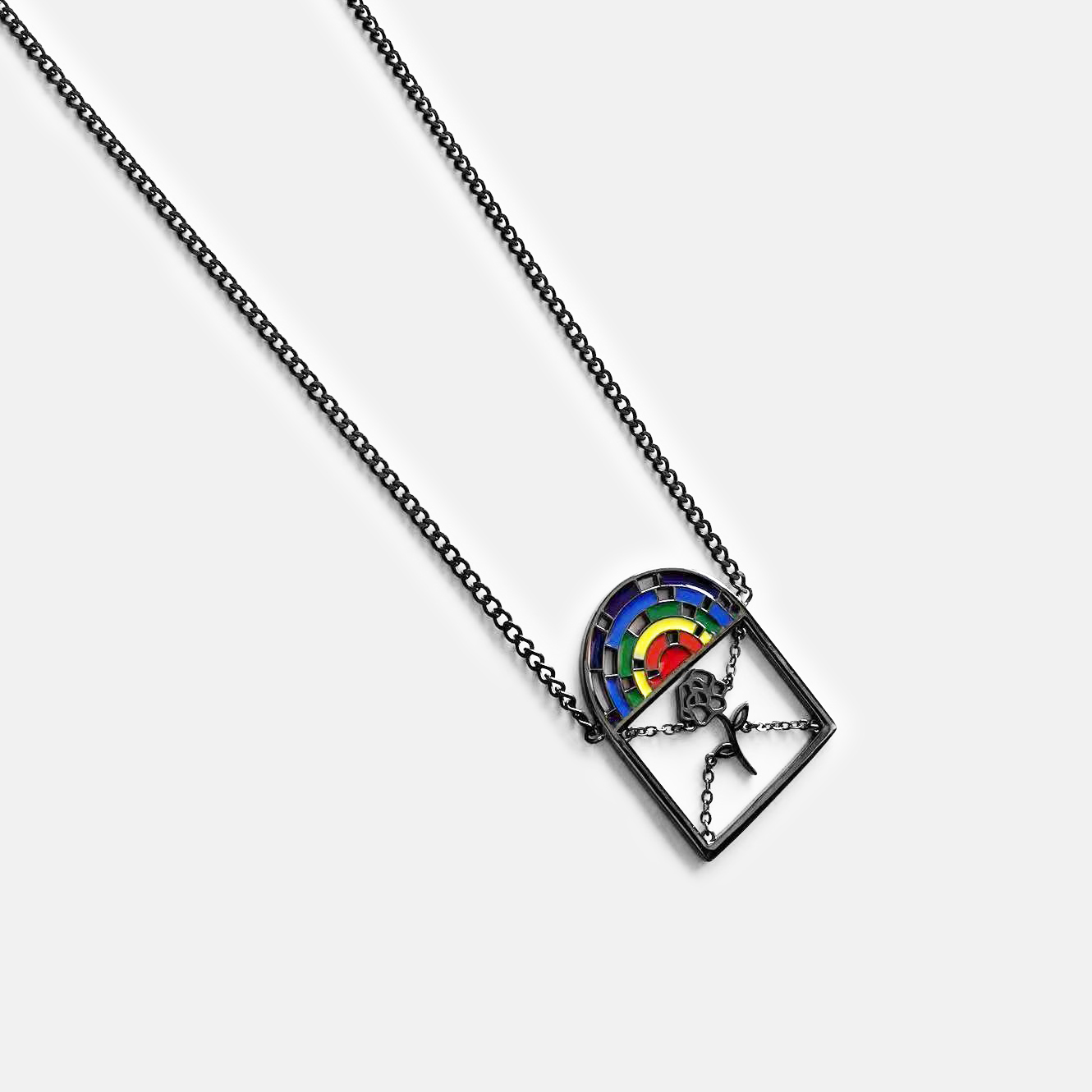 Rainbow Emergency Necklace