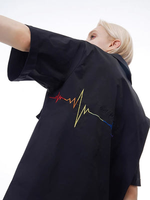 "Rainbow ECG" Shirt