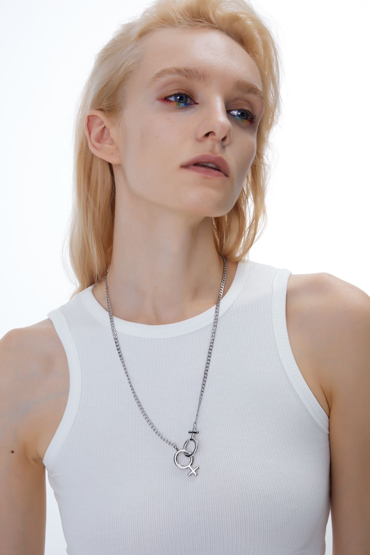 Gay Women/Gay Men Symbol Necklace