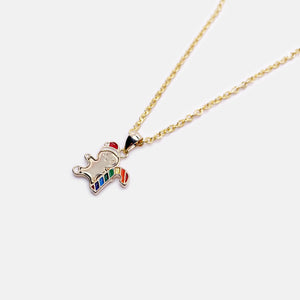 Mr.Rainbow Gingerbread Necklace