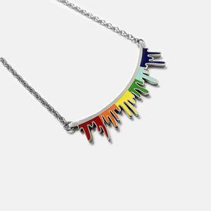 Rainbow Rain Necklace