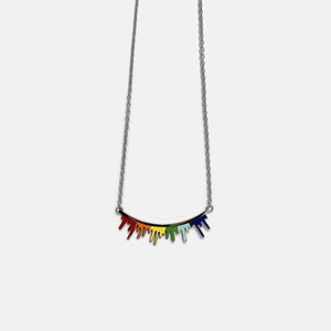 Rainbow Rain Necklace