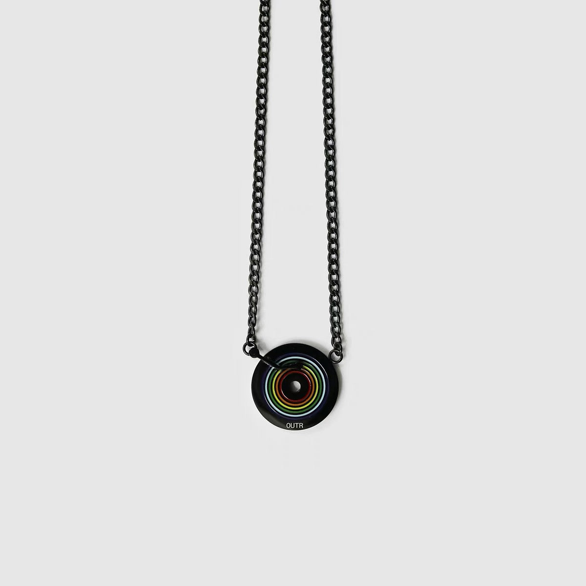 Rainbow First Love Record Necklace